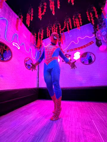 Vedetto El Hombre Araña — Club de Princesas Santiago